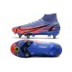 Nike Mercurial Vapor 14 Elite SG PRO Anti Clog Blue Black Pink High Soccer Cleats