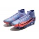 Nike Mercurial Vapor 14 Elite SG PRO Anti Clog Blue Black Pink High Soccer Cleats