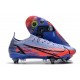 Click To Buy Nike Mercurial Vapor 14 Elite SG PRO Anti Clog Blue Black Pink Low Soccer Cleats Shop Online