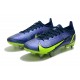 Select and Buy Nike Mercurial Vapor 14 Elite SG PRO Anti Clog Green Deep Blue Low Soccer Cleats Shop Online