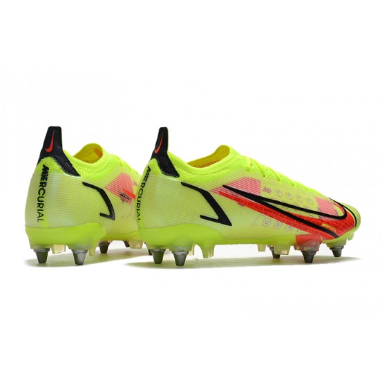 To Have A Ready Market Nike Mercurial Vapor 14 Elite SG PRO Anti Clog Low Yellow Mens Low Soccer Cleats Shop