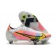 Nike Mercurial Vapor 14 Elite SG PRO Anti Clog Pink White Mens Low Soccer Cleats