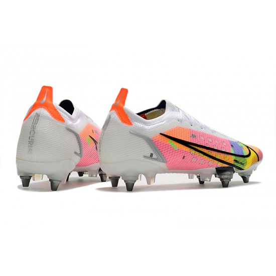 Discover the top-selling Nike Mercurial Vapor 14 Elite SG PRO Anti Clog Pink White Mens Low Soccer Cleats Online Shop