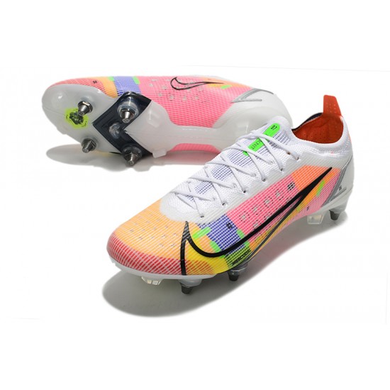 Discover the top-selling Nike Mercurial Vapor 14 Elite SG PRO Anti Clog Pink White Mens Low Soccer Cleats Online Shop