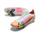 Nike Mercurial Vapor 14 Elite SG PRO Anti Clog Pink White Mens Low Soccer Cleats