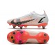 Nike Mercurial Vapor 14 Elite SG PRO Anti Clog White Orange For Mens Low Soccer Cleats