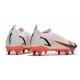 Nike Mercurial Vapor 14 Elite SG PRO Anti Clog White Orange For Mens Low Soccer Cleats