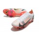 Nike Mercurial Vapor 14 Elite SG PRO Anti Clog White Orange For Mens Low Soccer Cleats