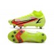 Nike Mercurial Vapor 14 Elite SG PRO Anti Clog Yellow Mens High Soccer Cleats