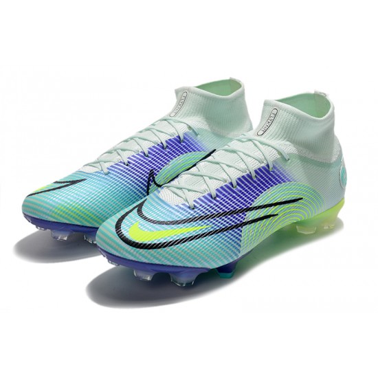 Nike Mercurial Dream Speed Vapor 14 Elite FG Blue Green High Soccer Cleats