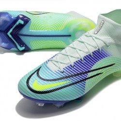 Nike Mercurial Dream Speed Vapor 14 Elite FG Blue Green High Soccer Cleats