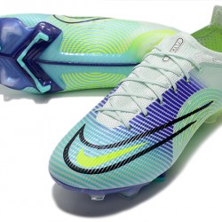 Nike Mercurial Vapor 14 Elite FG Blue Green Black Low Soccer Cleats