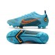 Nike Mercurial Vapor 14 Elite FG Low Blue Orange For Mens Soccer Cleats