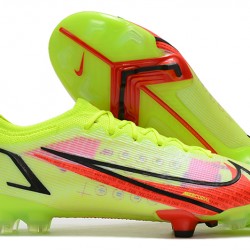 Nike Mercurial Vapor 14 Elite FG Low Yellow Red For Mens Soccer Cleats