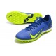 Nike Zoom Vapor 14 Pro TF Low Blue Yellow For Mens Soccer Cleats
