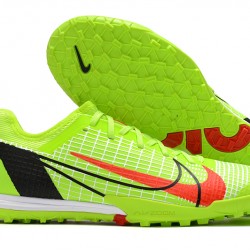 Nike Zoom Vapor 14 Pro TF Low Green Red Black For Mens Soccer Cleats