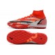Nike Mercurial Superfly 9 Elite TF High Red Black For Mens Soccer Cleats