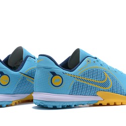 Nike Vapor 14 Academy TF Low Blue Yellow For Mens Soccer Cleats