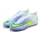 Nike Vapor 14 Academy TF Low Purple Green For Mens Soccer Cleats