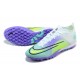 Nike Vapor 14 Academy TF Low Purple Green For Mens Soccer Cleats