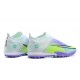 Nike Vapor 14 Academy TF Low Purple Green For Mens Soccer Cleats