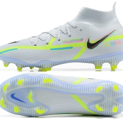 Nike Phantom GT2 Elite FG High Grey Green For Mens Soccer Cleats