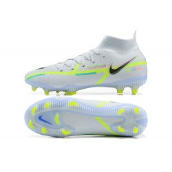 Nike Phantom GT2 Elite FG High Grey Green For Mens Soccer Cleats