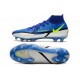 Nike Phantom GT2 Elite FG Motivation Pack High Blue Grey Black For Mens Soccer Cleats