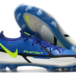 Nike Phantom GT2 Elite FG Motivation Pack Low Blue Grey Black For Mens Soccer Cleats