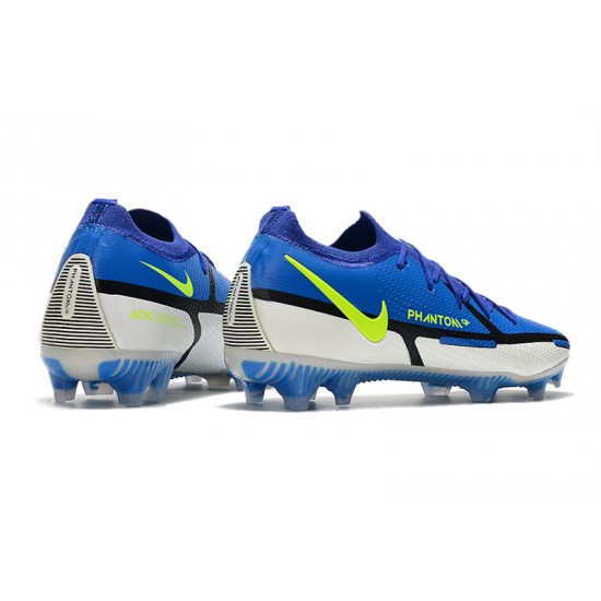 Nike Phantom GT2 Elite FG Motivation Pack Low Blue Grey Black For Mens Soccer Cleats