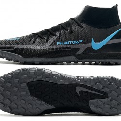 Nike Phantom GT2 Elite TF High Blue Black For Mens Soccer Cleats