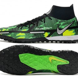 Nike Phantom GT2 Elite TF High Green Black For Mens Soccer Cleats