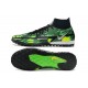 Nike Phantom GT2 Elite TF High Green Black For Mens Soccer Cleats