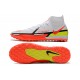 Nike Phantom GT2 Elite TF High White Orange For Mens Soccer Cleats