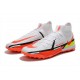 Nike Phantom GT2 Elite TF High White Orange For Mens Soccer Cleats