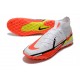 Nike Phantom GT2 Elite TF High White Orange For Mens Soccer Cleats