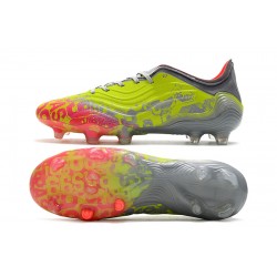 Adidas Copa Sense 1 FG Yellow Peach Silver Soccer Cleats