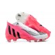 Adidas Predator Edge Geometric 1 FG Pink White Black Soccer Cleats