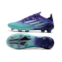 Adidas X Speedflow 1 FG Blue With Purple Low Soccer Cleats