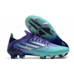 Adidas X Speedflow 1 FG Blue With Purple Low Soccer Cleats