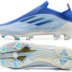 Adidas X Speedflow 1 FG Deep Blue Ltblue Low Soccer Cleats