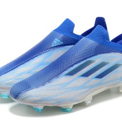 Adidas X Speedflow 1 FG Deep Blue Ltblue Low Soccer Cleats