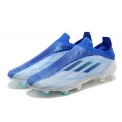 Adidas X Speedflow 1 FG Deep Blue Ltblue Low Soccer Cleats