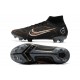 Nike Mercurial Vapor 14 Elite FG Black White High Soccer Cleats