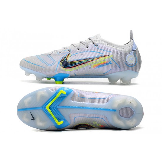 Our Top Picks Nike Mercurial Vapor 14 Elite FG Silver Black Soccer Cleats Online