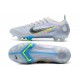 Nike Mercurial Vapor 14 Elite FG Silver Black Soccer Cleats