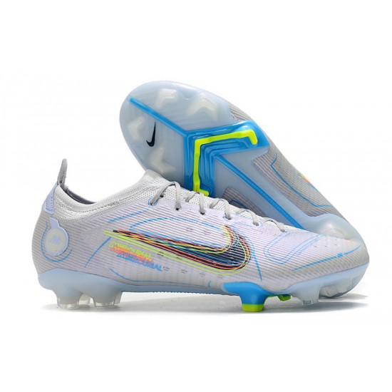 Our Top Picks Nike Mercurial Vapor 14 Elite FG Silver Black Soccer Cleats Online