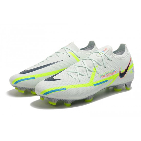 Nike Phantom GT Elite FG Beige Yellow Low Soccer Cleats