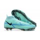 Nike Phantom GT Elite FG Black Blue High Soccer Cleats