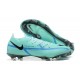 Nike Phantom GT Elite FG Black Blue Low Soccer Cleats